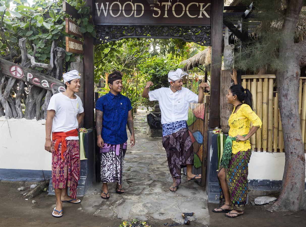 Woodstock Gili - Garden And Bungalows Hotel Gili Trawangan Luaran gambar